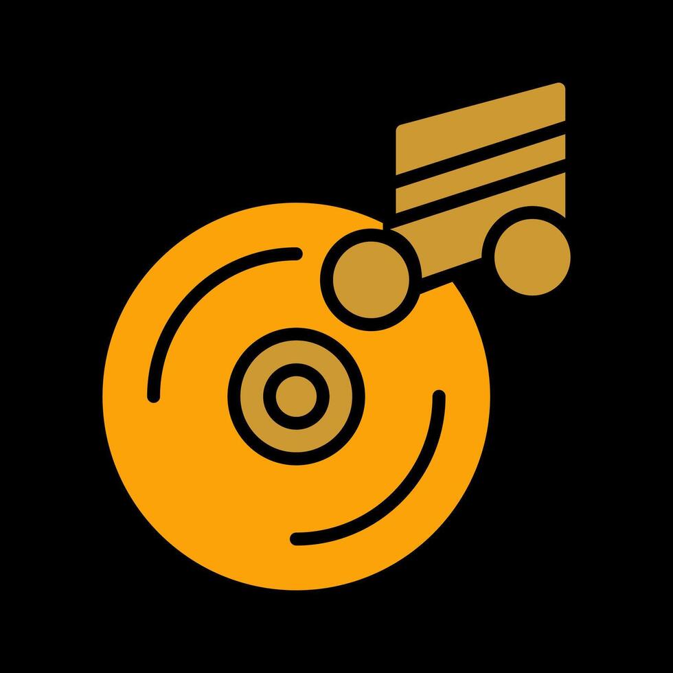 musik CD vektor ikon
