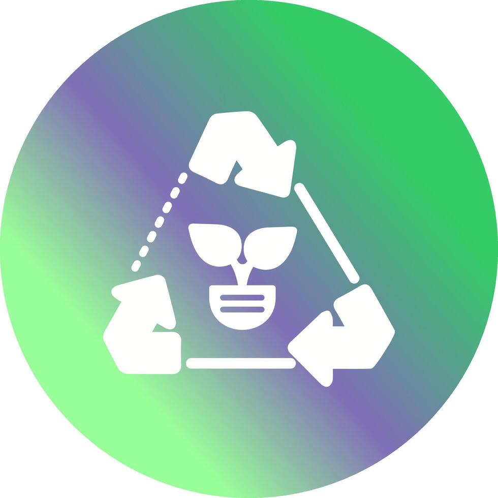 recyceln Pfeile Vektor Symbol
