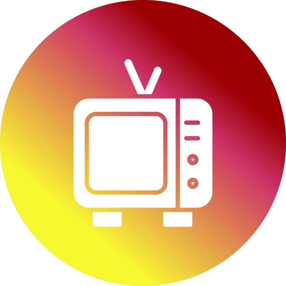 TV-Vektor-Symbol vektor