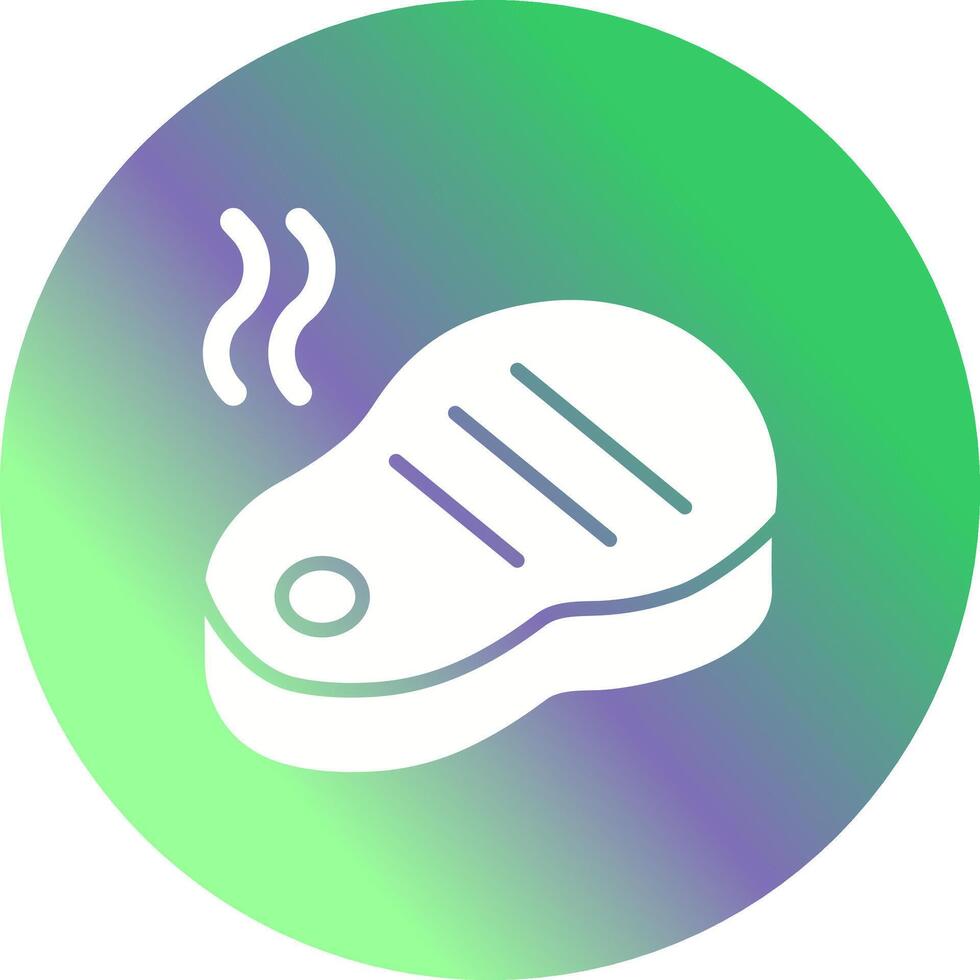 Steak Vektor Icon