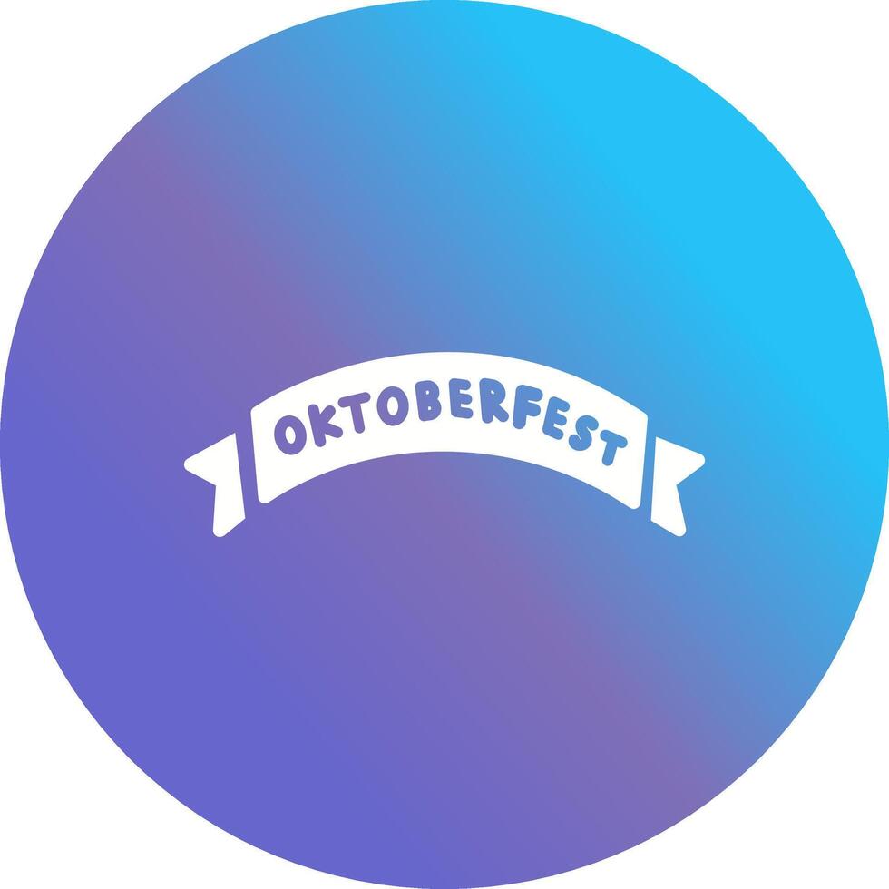 oktoberfest baner vektor ikon