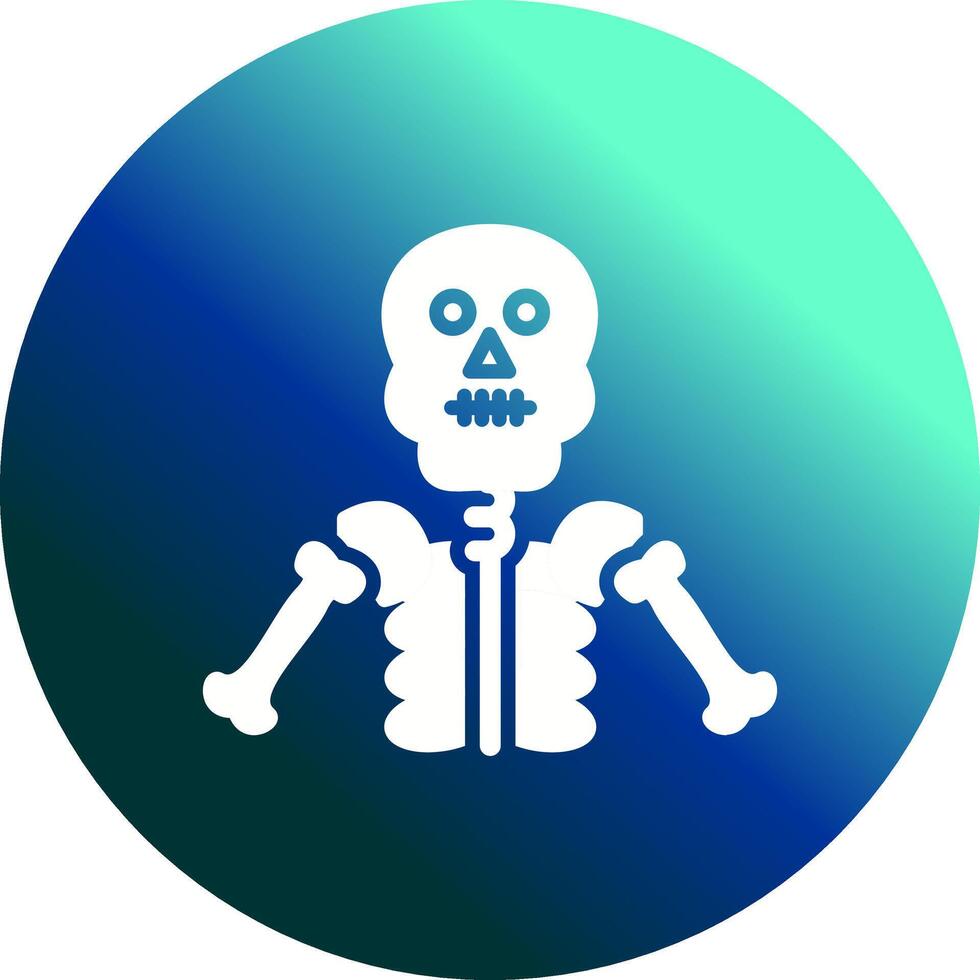 skelett vektor ikon