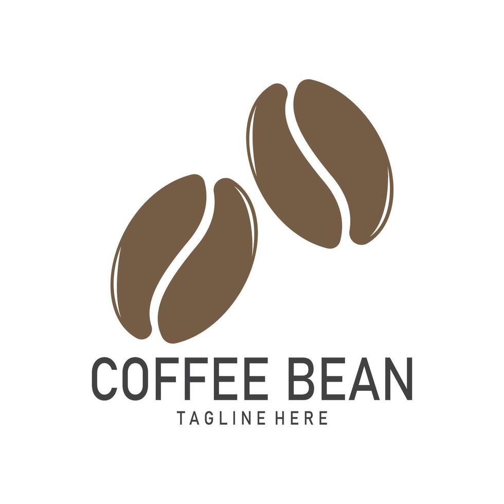 kaffe kaffe bönor kaffe affär frukt frön dryck design vektor