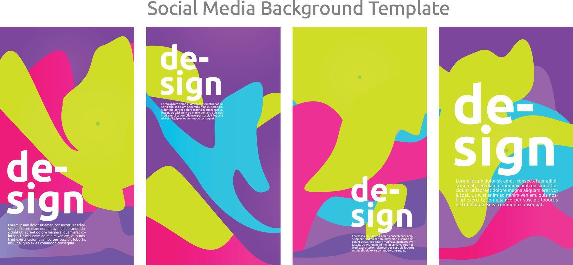 abstrakt Sozial Medien Banner Vorlage . perfekt zum Ihre Beförderung Banner auf Sozial Medien. Futter Hintergrund Design. vektor