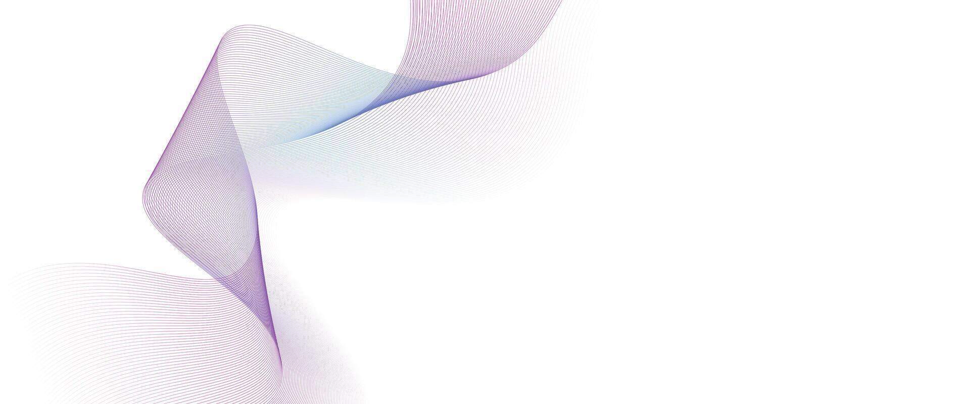 lila Himmel Blau Grün abstrakt Digital Technologie Banner winken Linien Hintergrund. Marine Blau Rosa Gradient mit Zukunft Technologie diagonal glühend glänzend geometrisch gestalten zum Abdeckung, Webseite, Header vektor