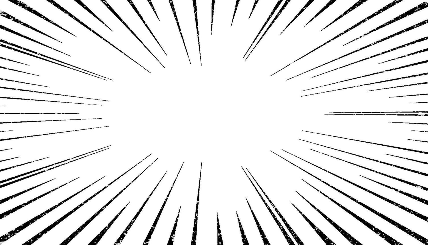 manga hastighet brista ram radiell anime hastighet rader vektor illustration.