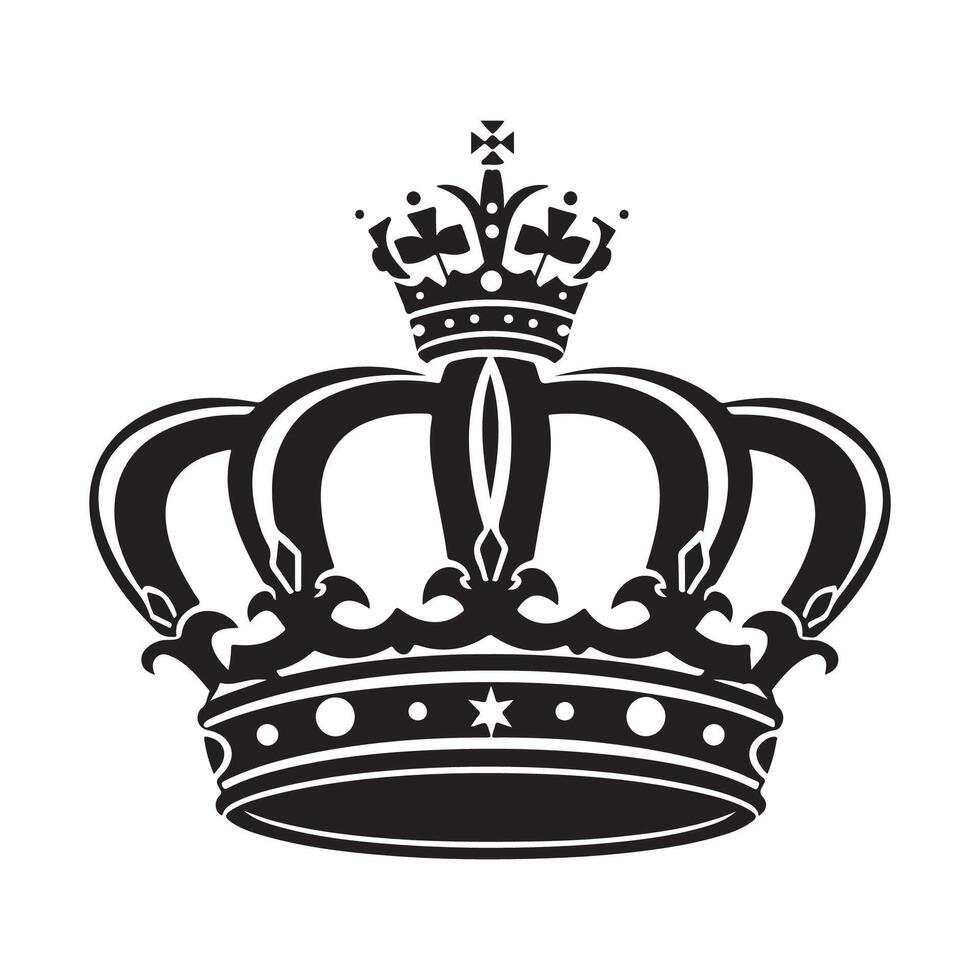 königlich Krone Vektor Kunst, Symbole, und Grafik