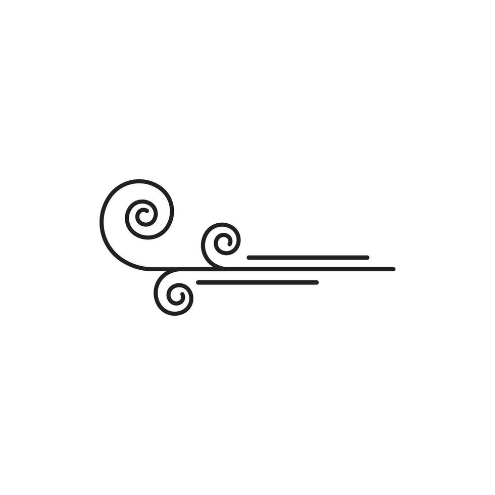 Wind Logo Vektor Symbol Design