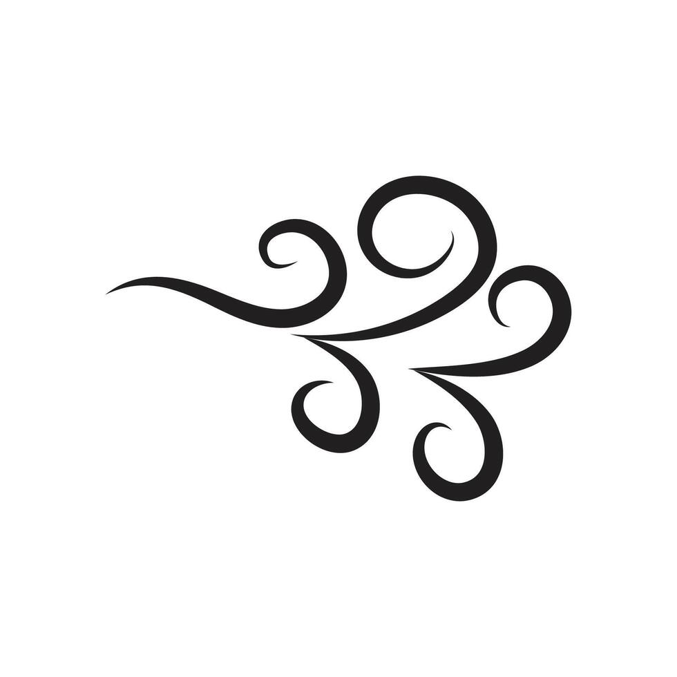 Wind Logo Vektor Symbol Design