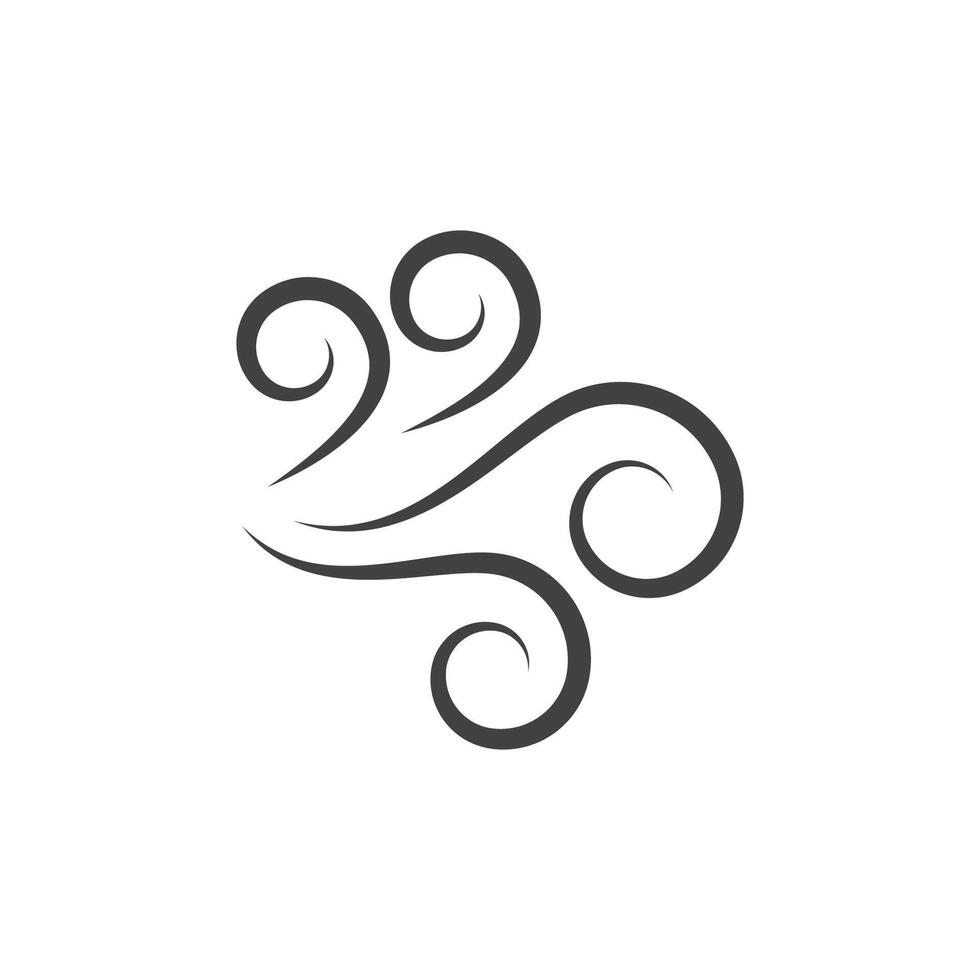 Wind Logo Vektor Symbol Design