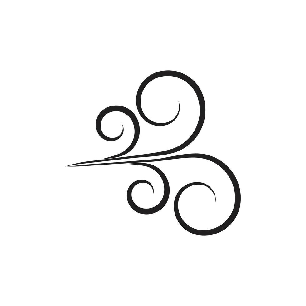 Wind Logo Vektor Symbol Design