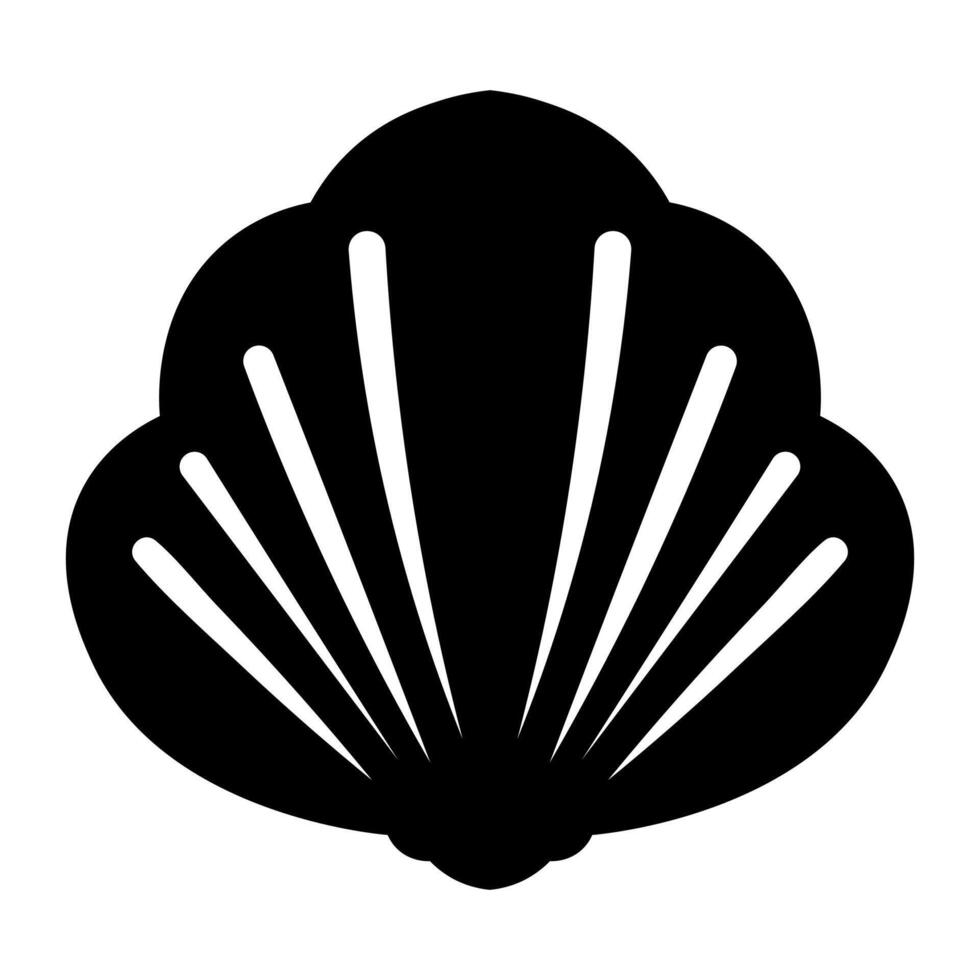 schwarz Vektor Schale Symbol isoliert auf Weiß Hintergrund