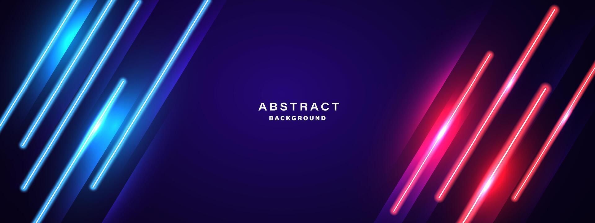 abstrakt glödande neonljus bakgrund vektor