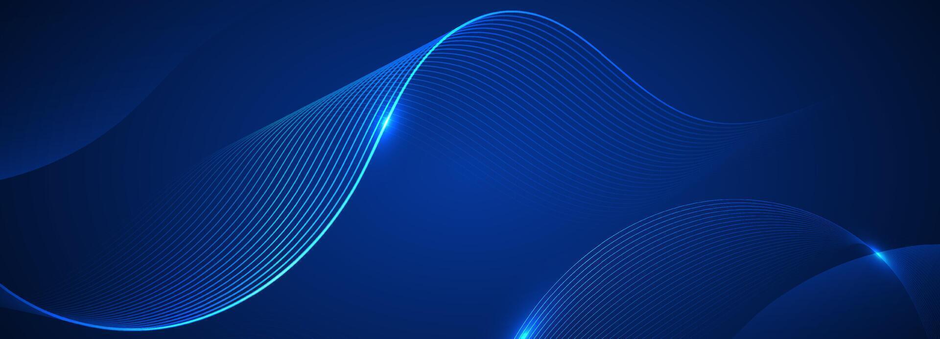 abstrakt blå modern bakgrund med. dynamisk geometrisk former. vektor