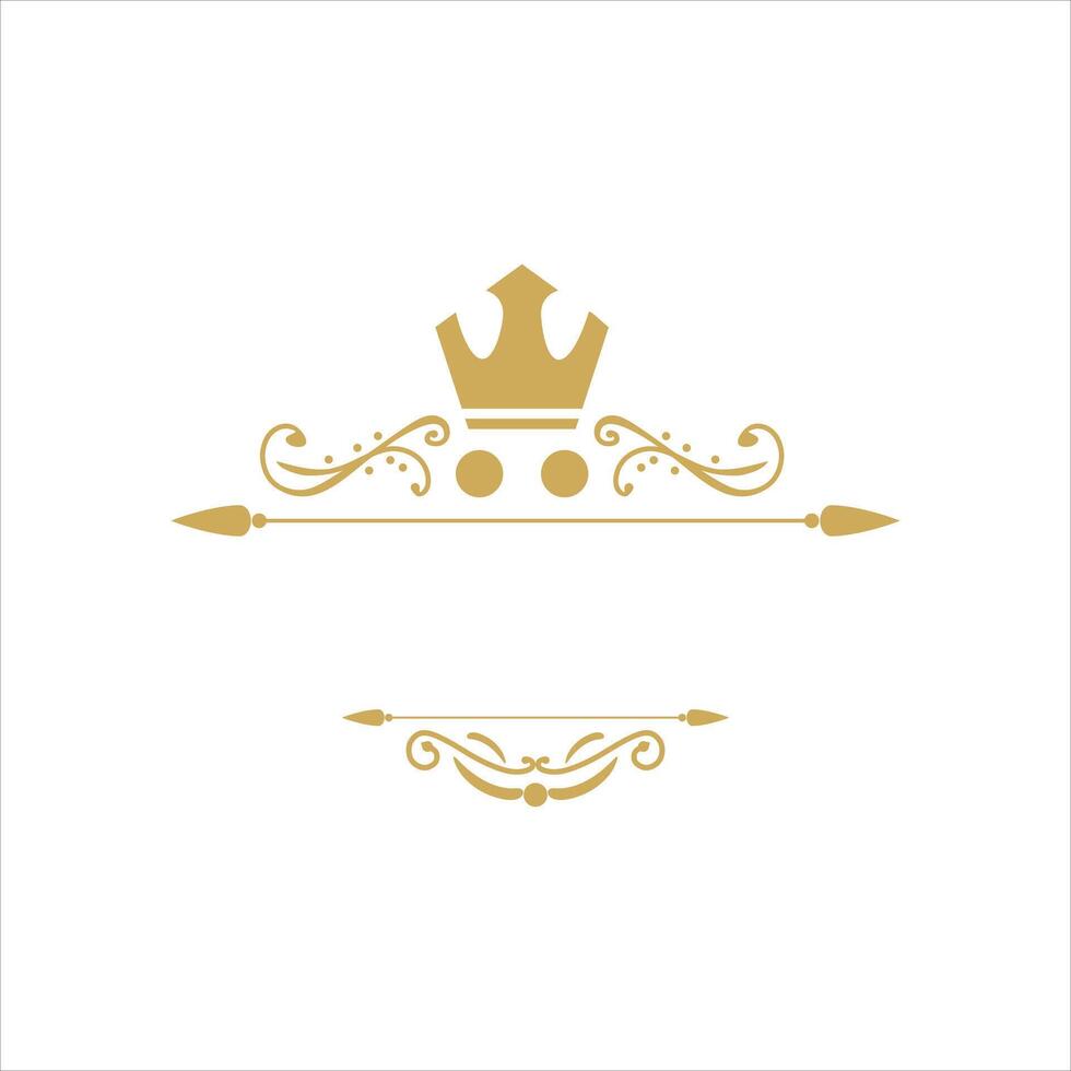 abstarct Luxus Logo Vektor Element
