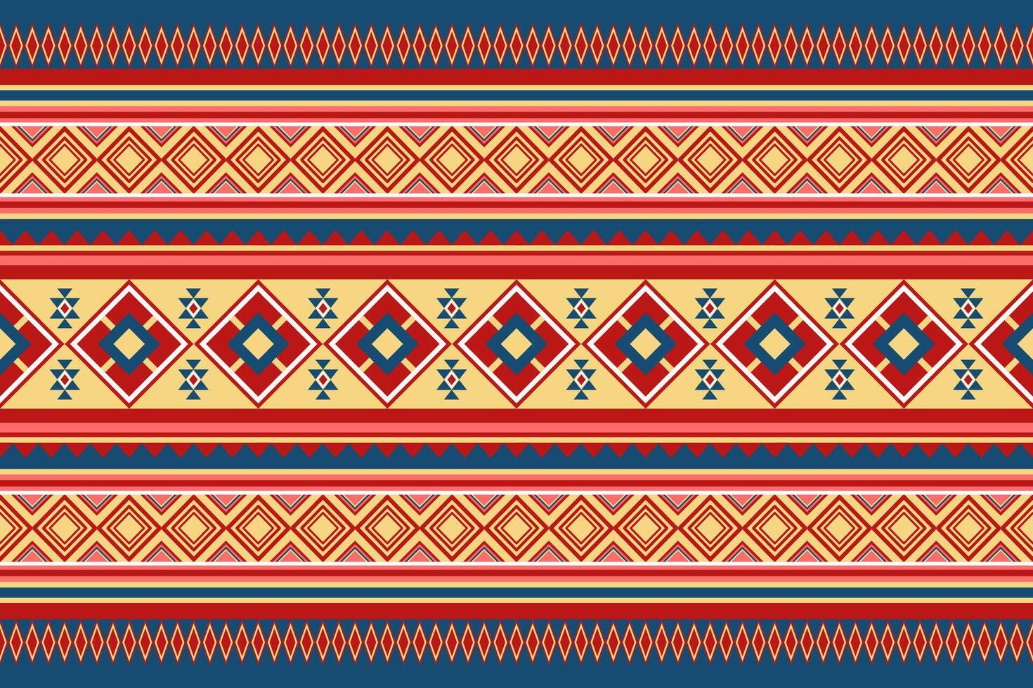 geometrisk etnisk orientalisk sömlös mönster. kan vara Begagnade i tyg design för Kläder, textil, omslag, bakgrund, tapet, batik, matta, broderi stil vektor