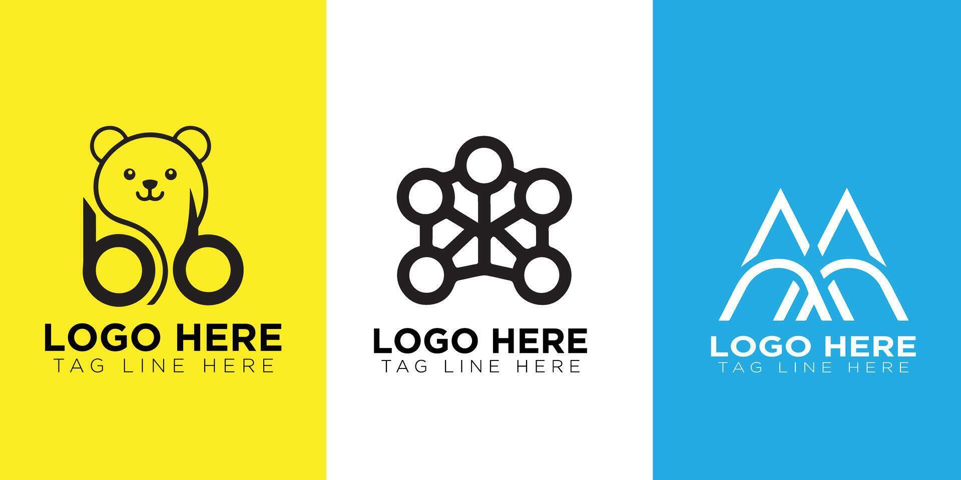 logotyp kreativ design för Allt användningar vektor