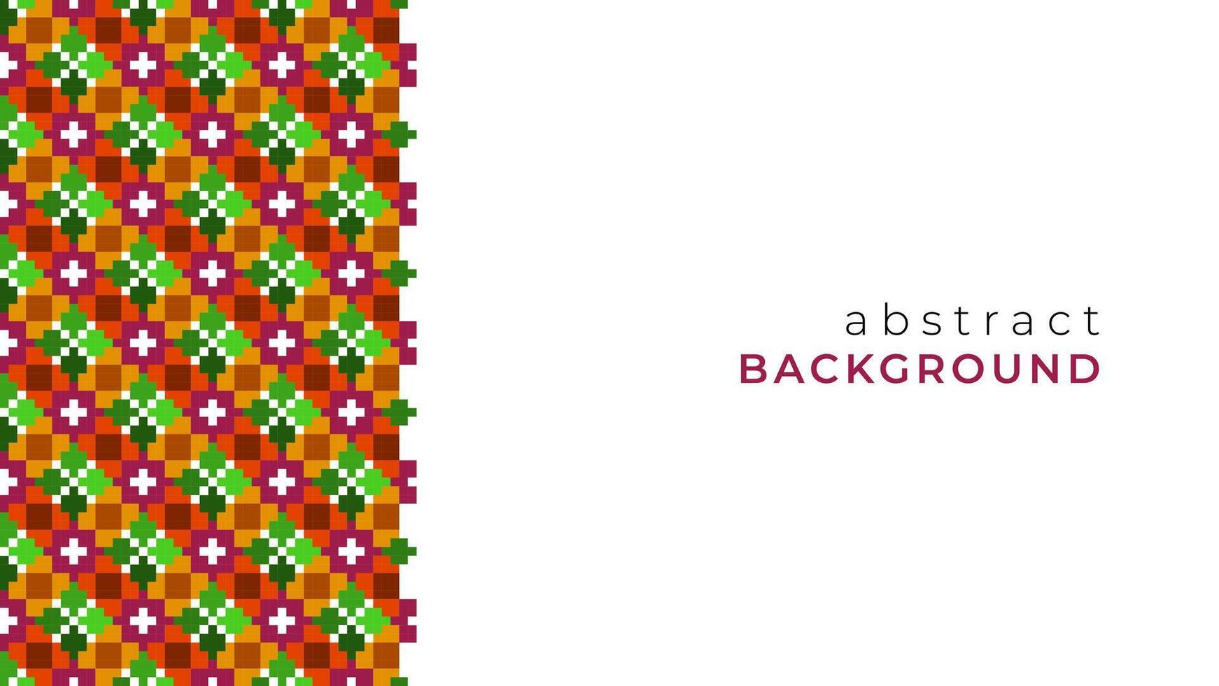 abstrakt islamic geometrisk mönster pixel design vektor