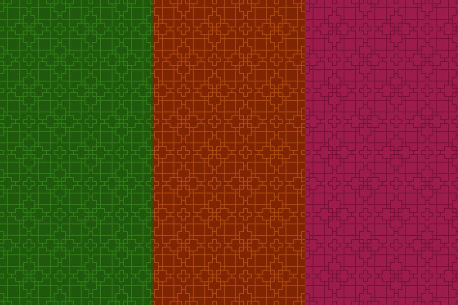 abstrakt islamisch geometrisch Schlaganfall Muster Design vektor