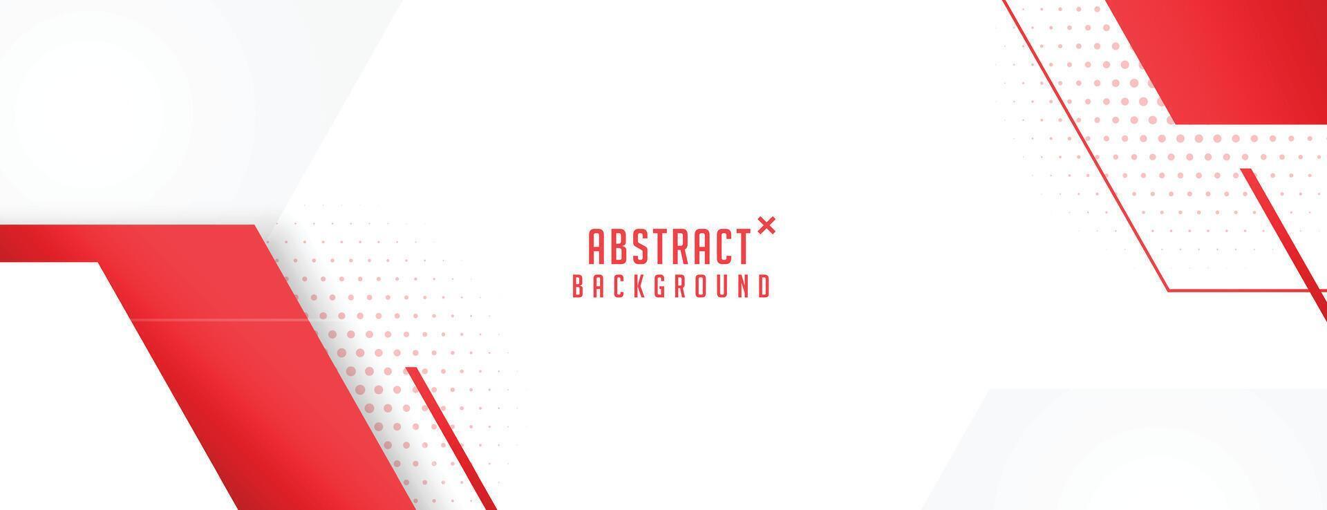 modern Stil Weiß abstrakt Hintergrund mit rot Streifen Design vektor