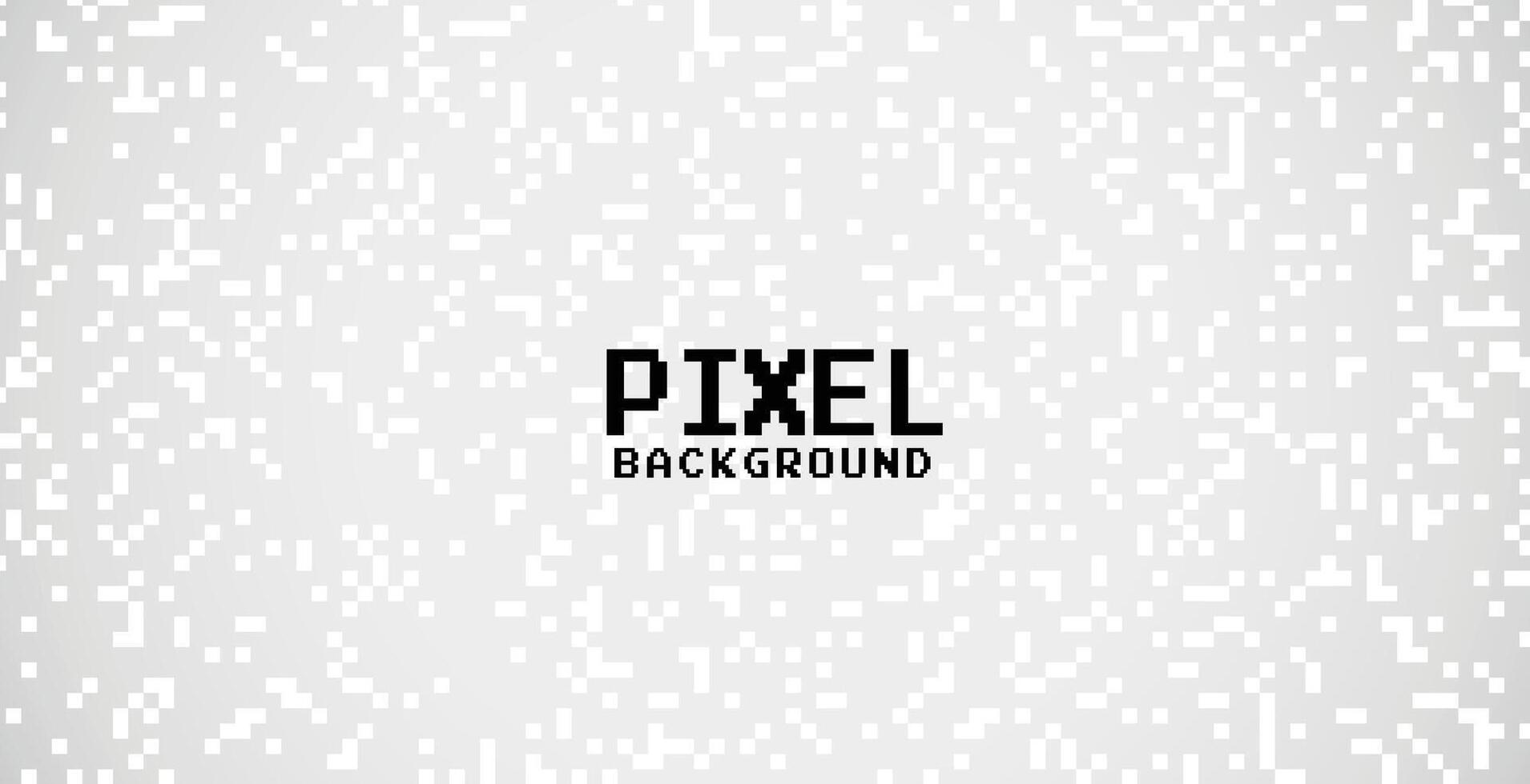 grå bakgrund med vit pixel prickar design vektor