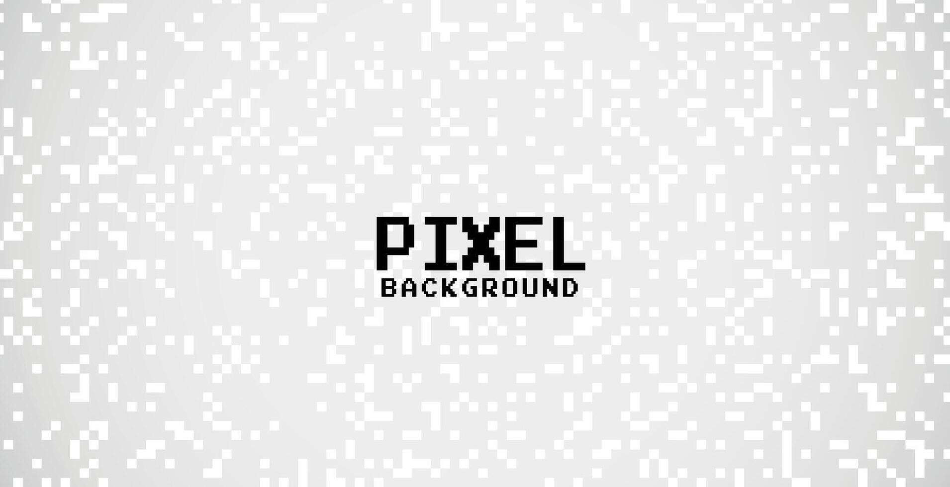 grau Hintergrund mit Weiß Pixel Punkte Design vektor