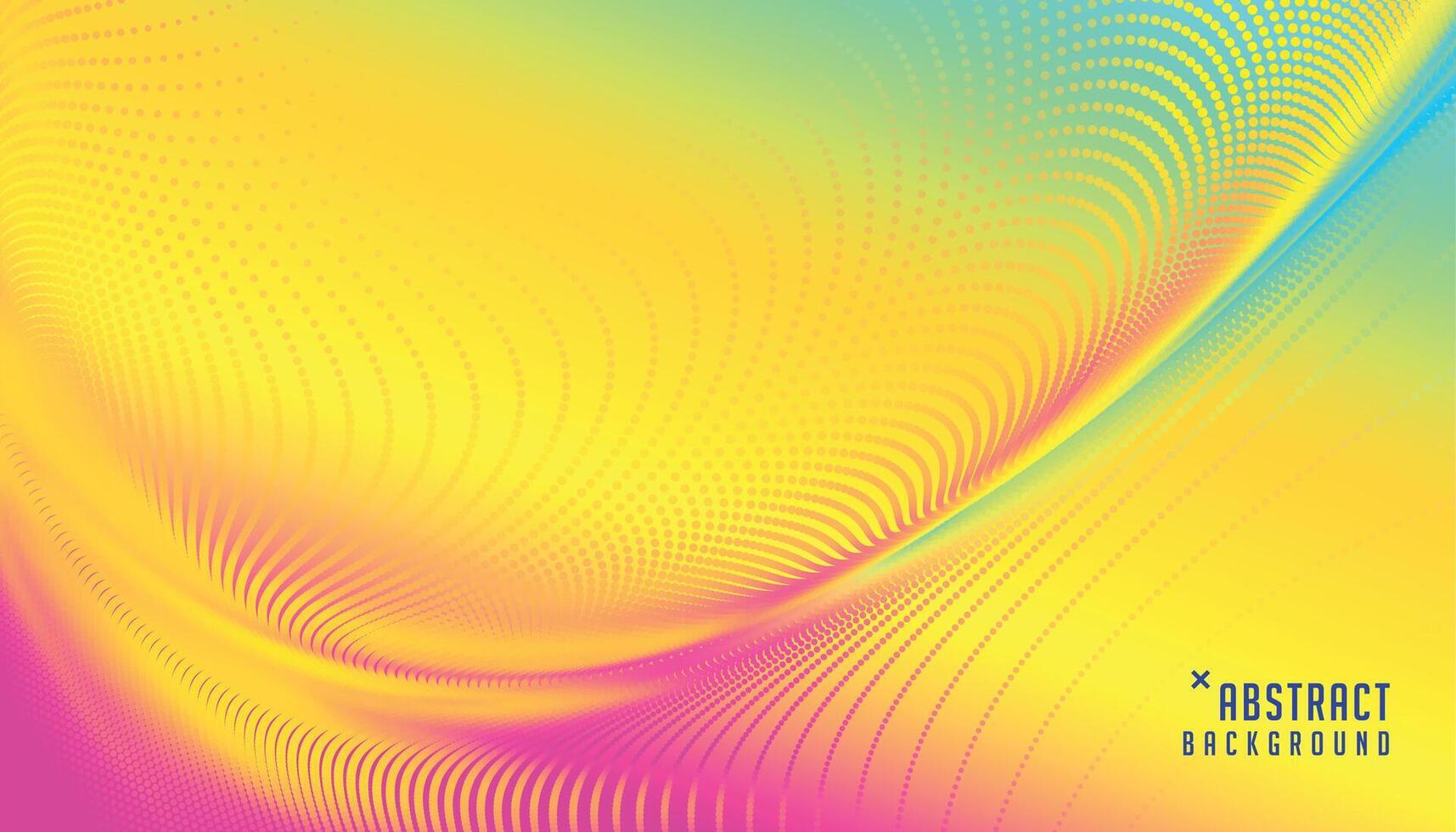 abstrakt färgrik täcka över partikel baner i suddig bakgrund vektor