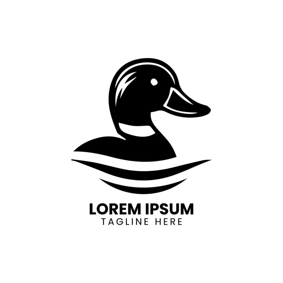 Ente Logo Konzept Entwürfe, Themen, Vorlagen und Vektor, Ente Logo Vektor und Illustration,