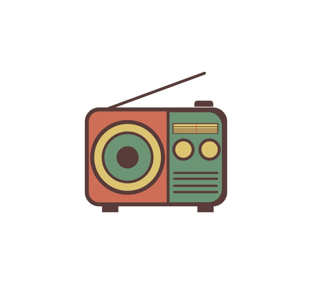 Radio retro Symbol Design vektor