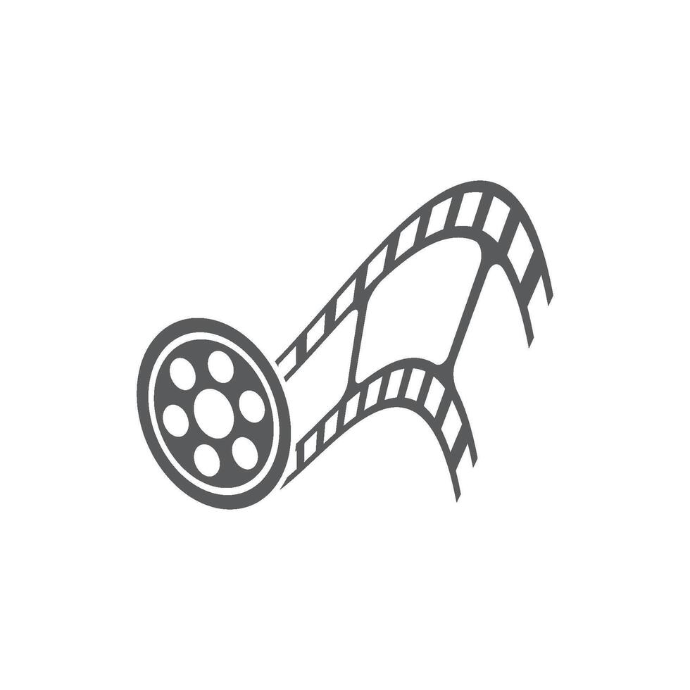 Film Streifen Logo Symbol Vektor