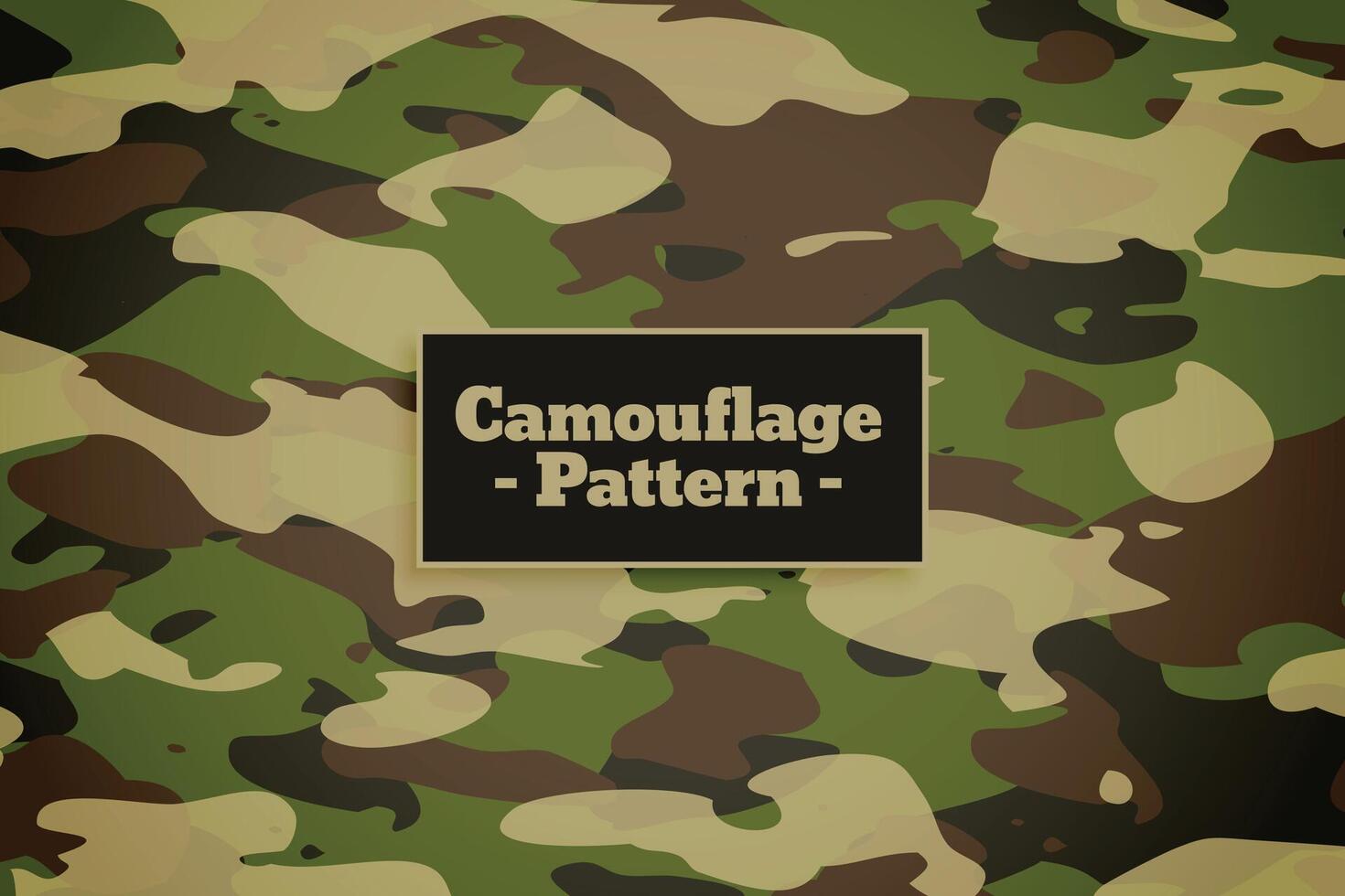 kamouflage mönster bakgrund för armén och militär vektor