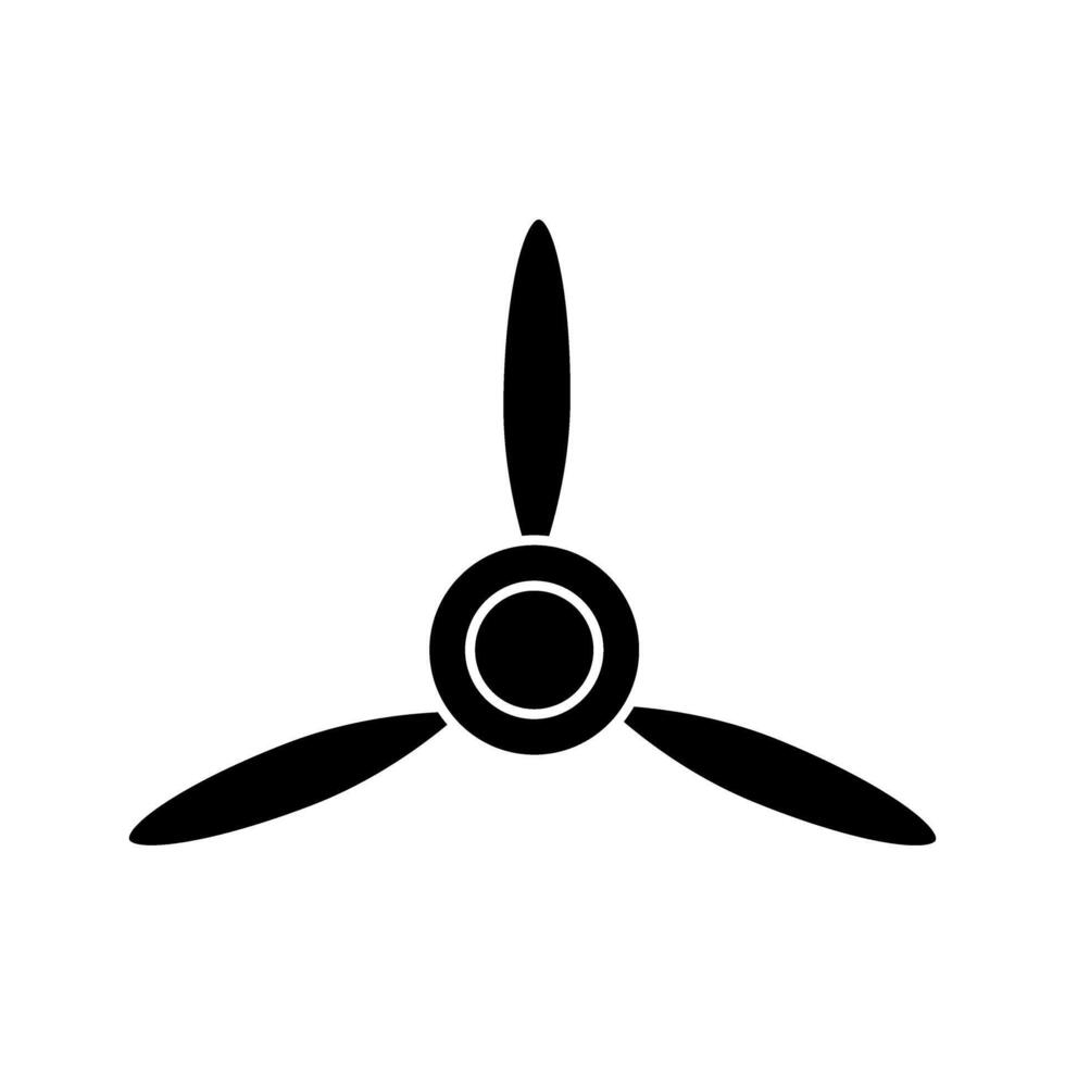 Propeller Symbol Vektor Satz. Schraube Illustration unterzeichnen. Klinge Symbol oder Logo.