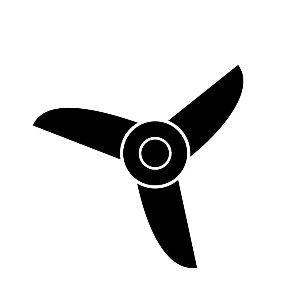 Propeller Symbol Vektor Satz. Schraube Illustration unterzeichnen. Klinge Symbol oder Logo.