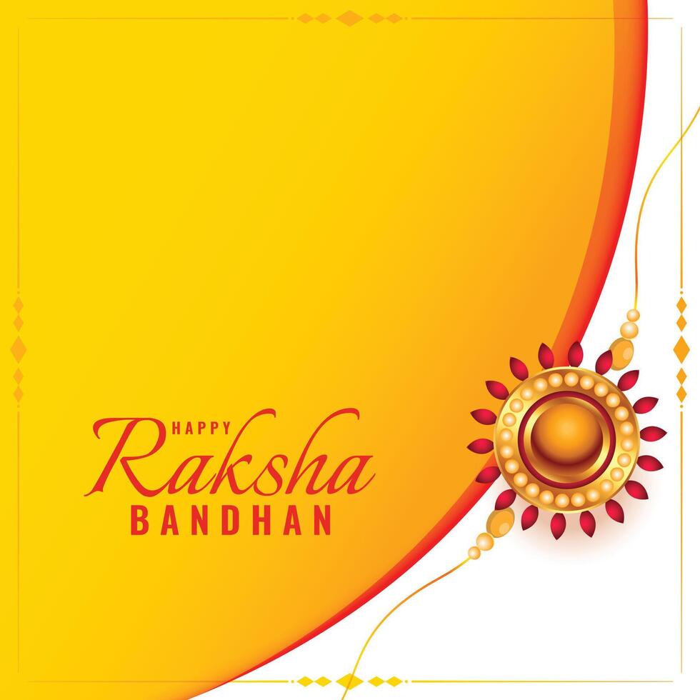 indisk festival Raksha bandhan firande Semester bakgrund vektor