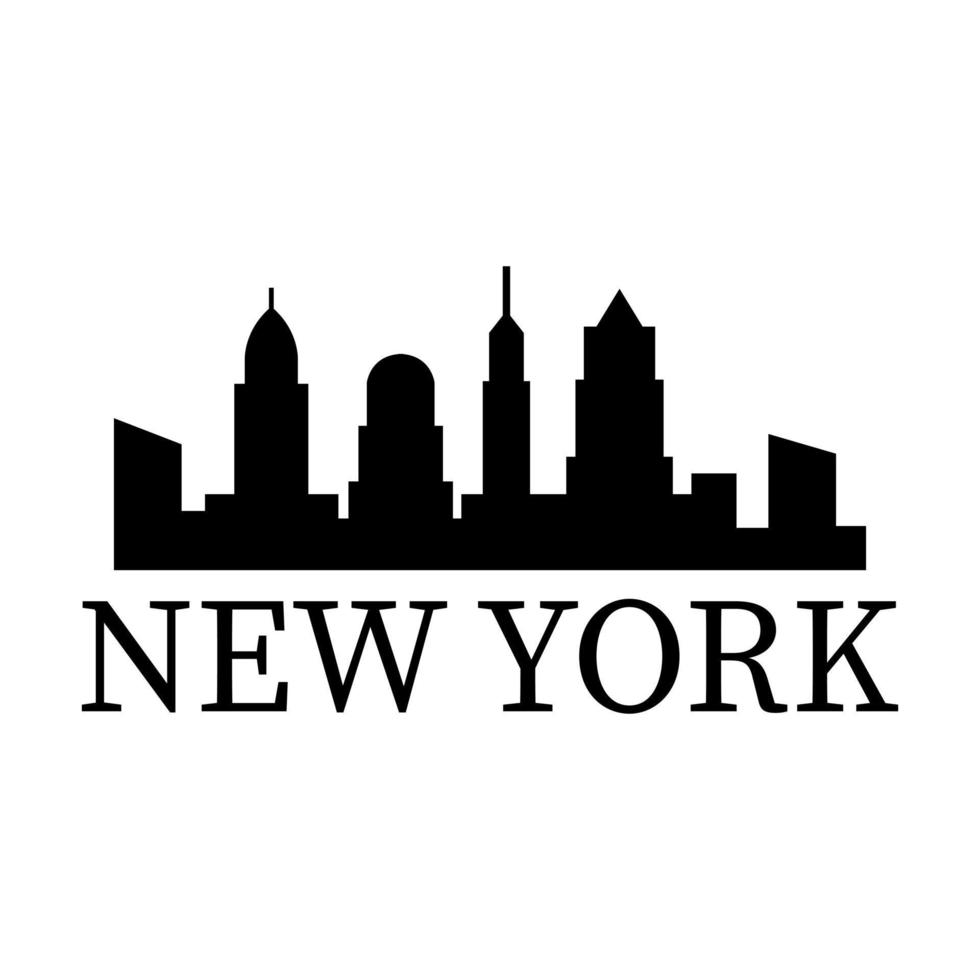 new york skyline vektor