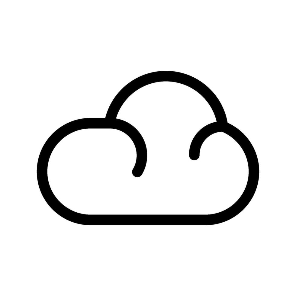moln ikon vektor symbol design illustration