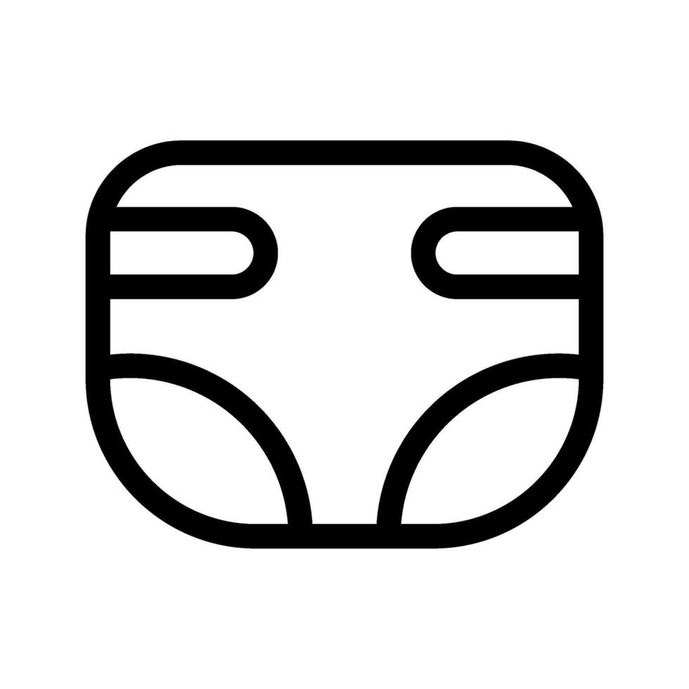 blöja ikon vektor symbol design illustration