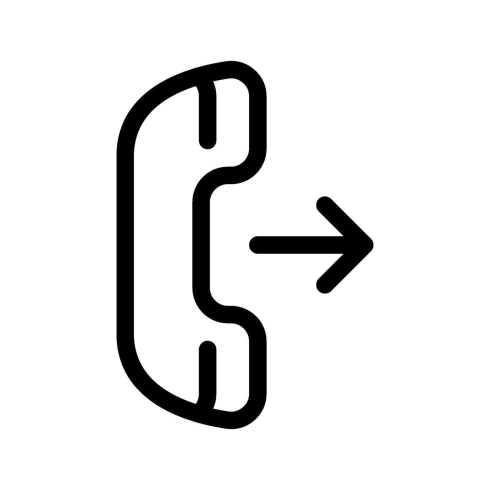 abgehend Symbol Vektor Symbol Design Illustration