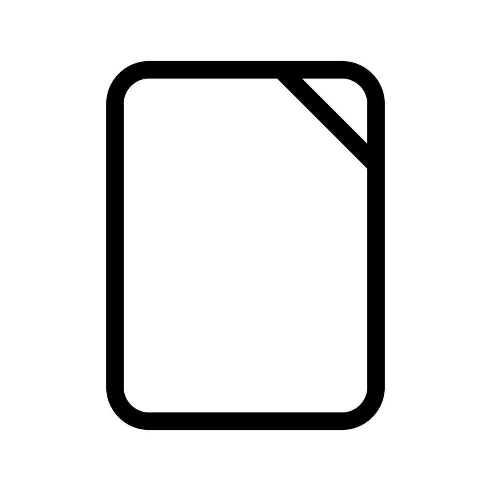 Datei Symbol Vektor Symbol Design Illustration