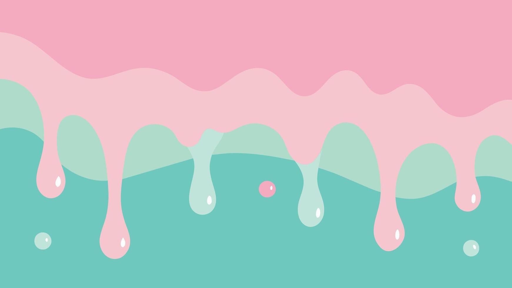 abstrakt bakgrund med pastell droppande droppar. vektor illustration.