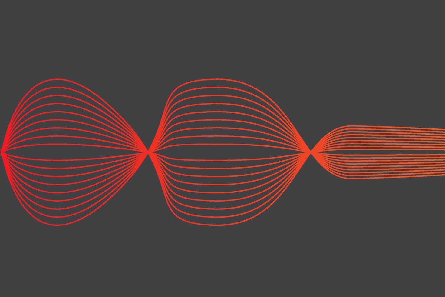 minimal abstrakt linje trogen tech bakgrund. vektor digital konst baner design