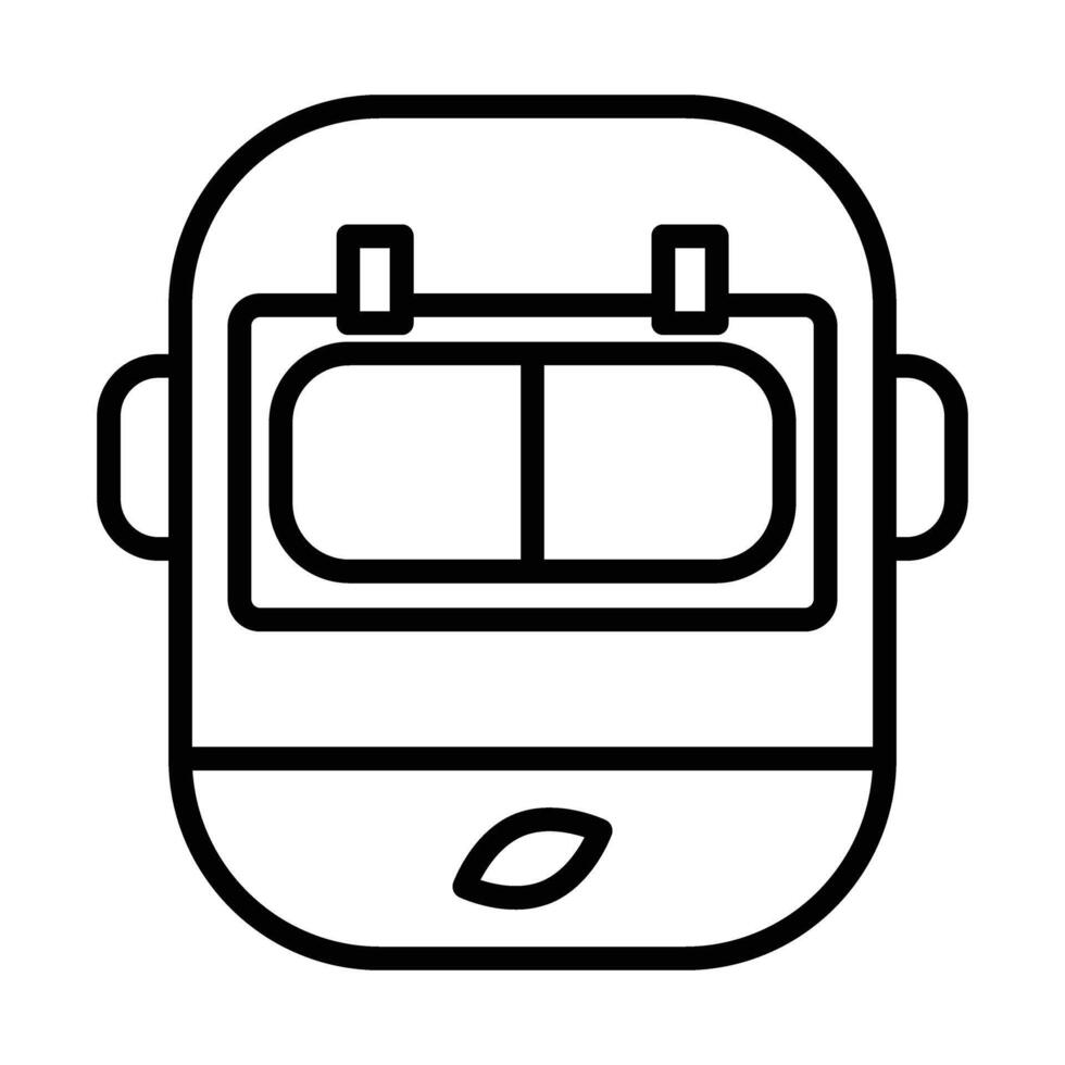 Schweißmasken-Vektor-Icon-Design vektor