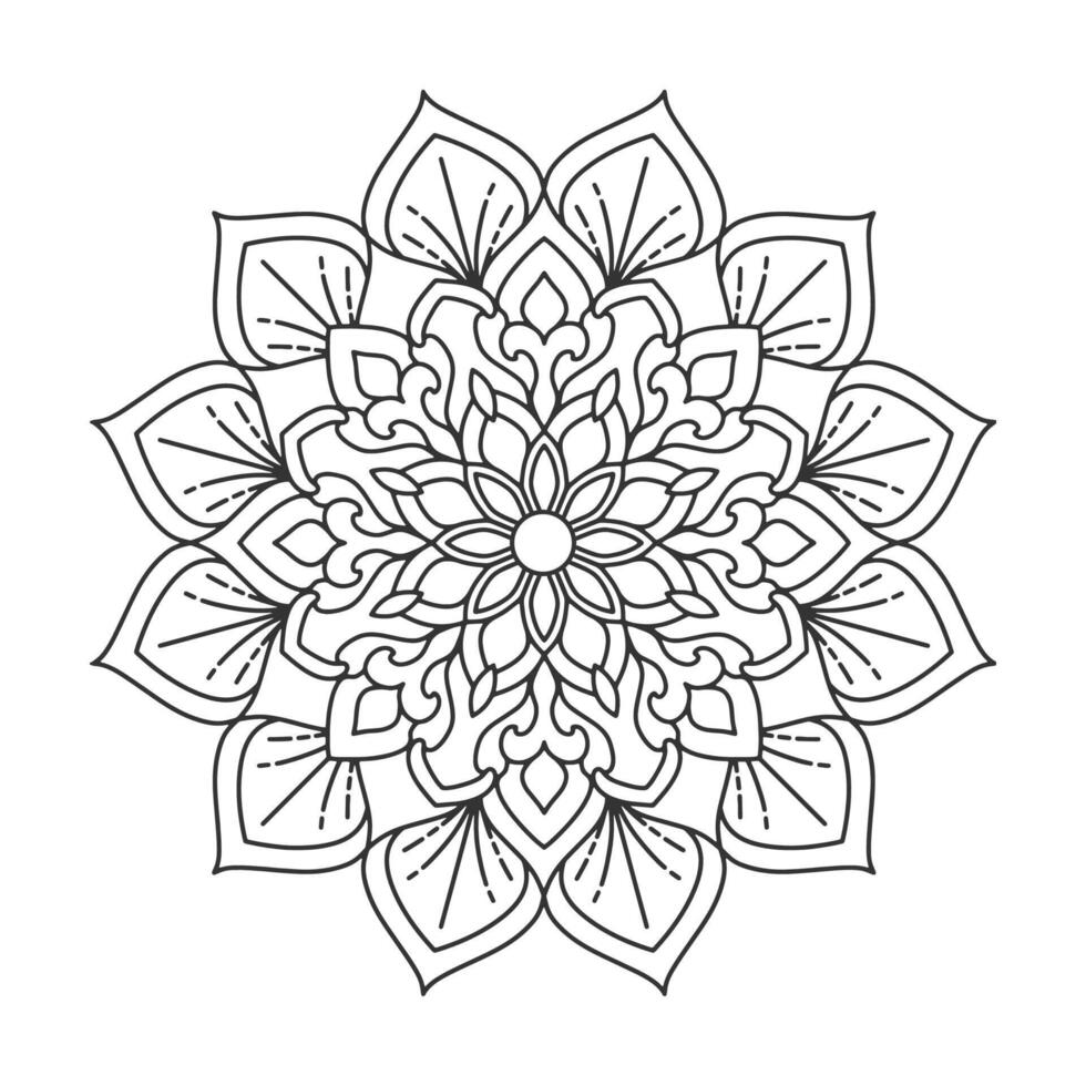 Blume Mandalas. Jahrgang dekorativ Elemente. orientalisch Muster, Vektor Illustration. Islam, Arabisch, indisch, Türkisch, Pakistan, Chinesisch, Ottomane Motiv