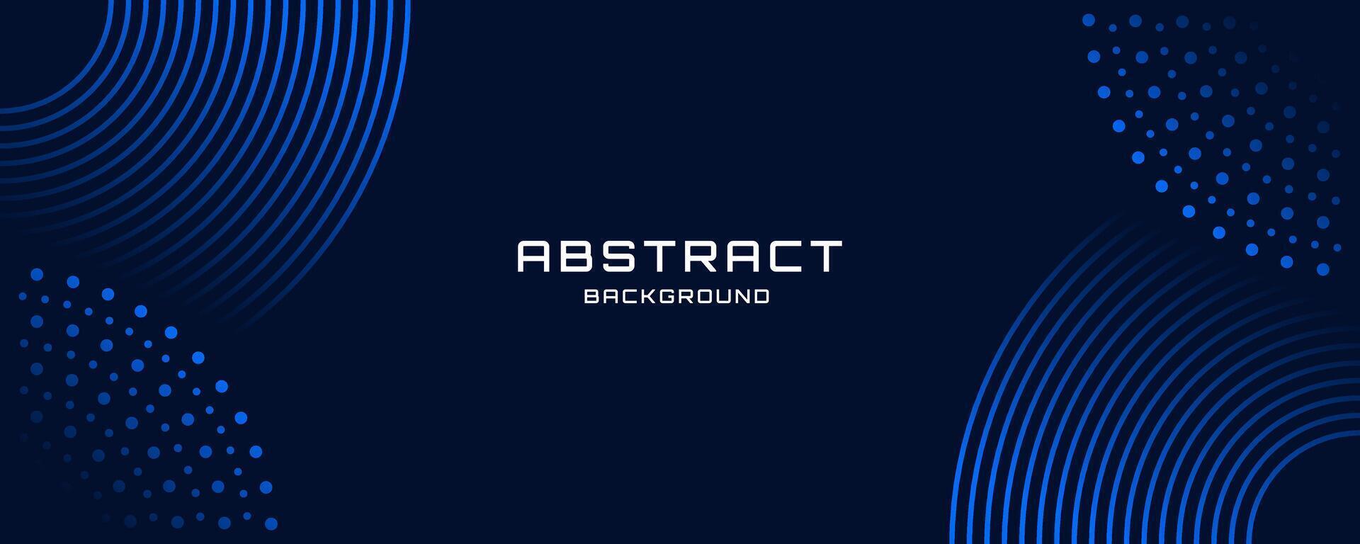 abstrakt Blau futuristisch Technik Hintergrund zum Banner, Poster, Abdeckungen, Tapeten, und Andere. Design mit Muster von Linien und Punkte. vektor