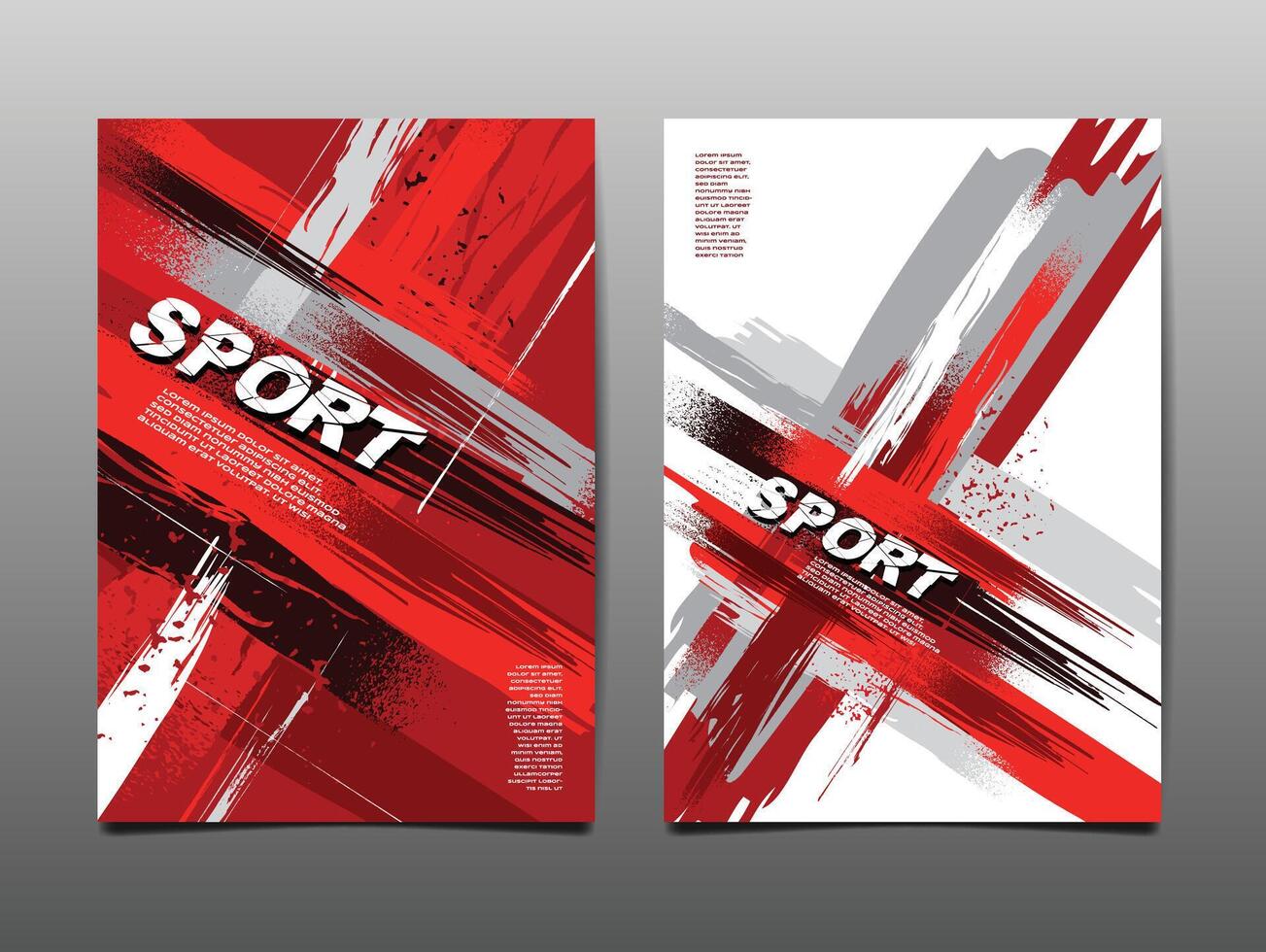 Sport Design Layout ,Vorlage Design, Sport Hintergrund, rot Ton vektor