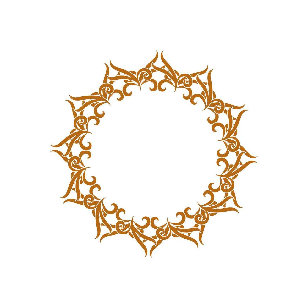 Kreis Ornament Logo vektor