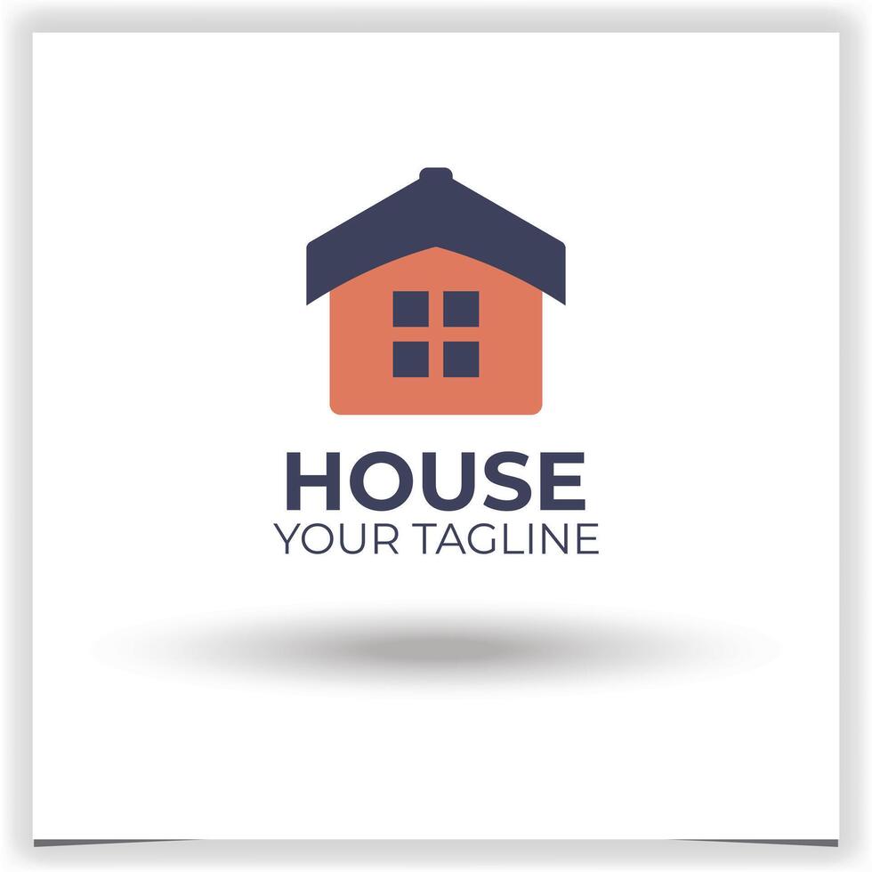 Vektor Haus Logo Design Vorlage