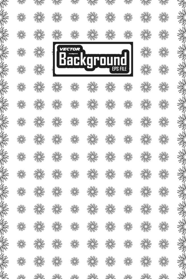 Vektor schwarz und Weiß nahtlos abstrakt Muster Hintergrund Graustufen Zier Grafik Design