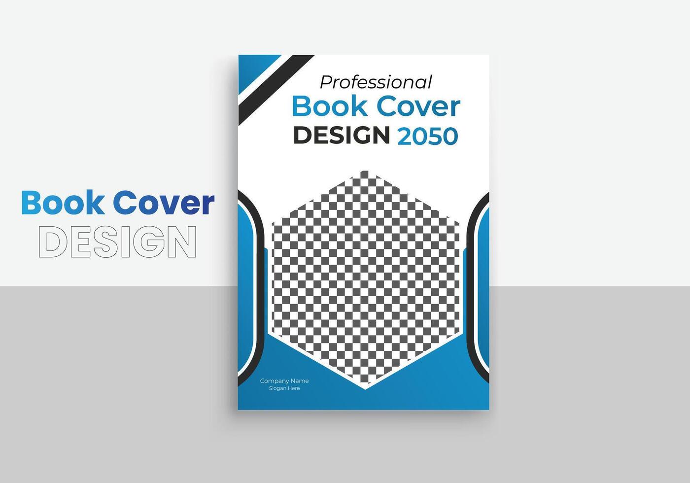 einzigartiges Buchcover-Design vektor