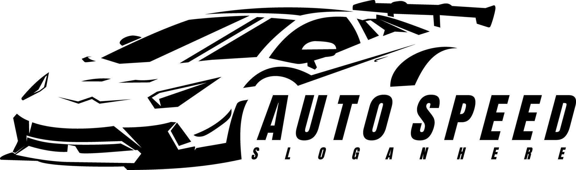 Auto Vermietung Logo Design Konzept Vektor Kunst